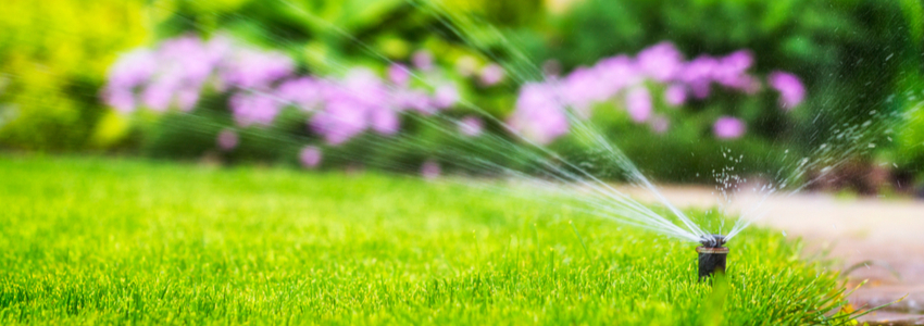 professionally installed lawn sprinkler system - commercial lawn sprinkler system - sprinkler system installer st. louis